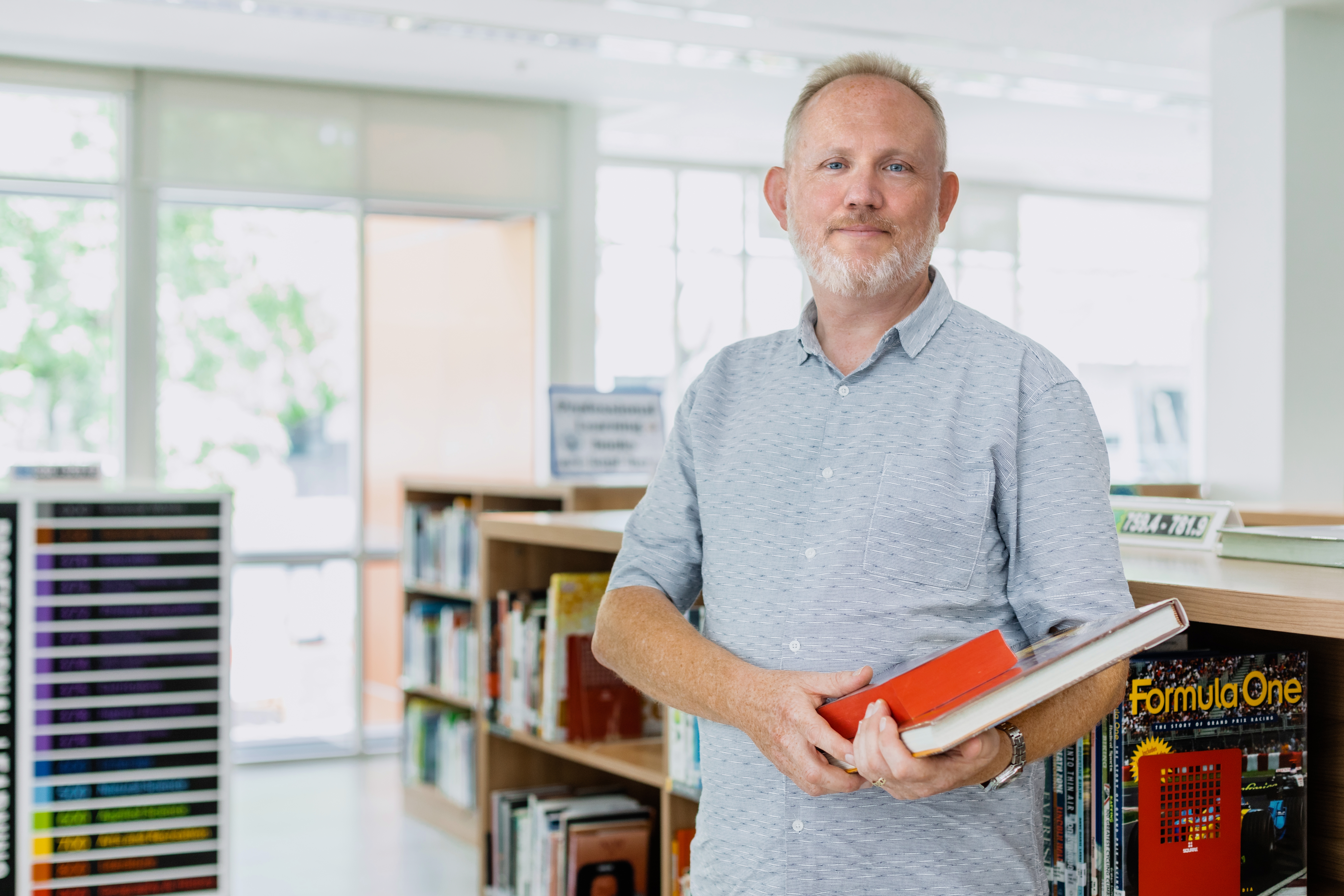 Meet the New Teacher – Damon Parker, Cross Campus Teacher Librarian