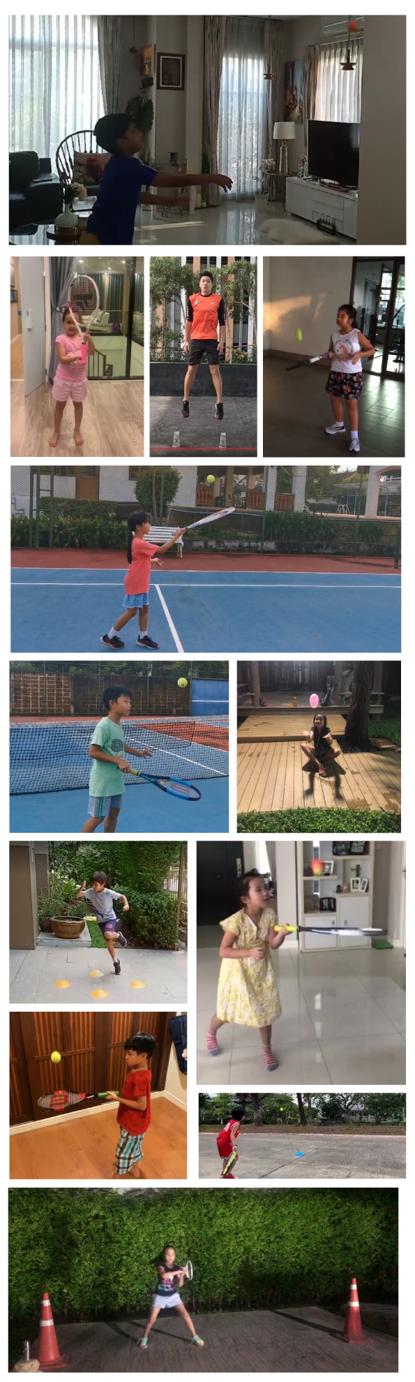 Tennis Academy challenges