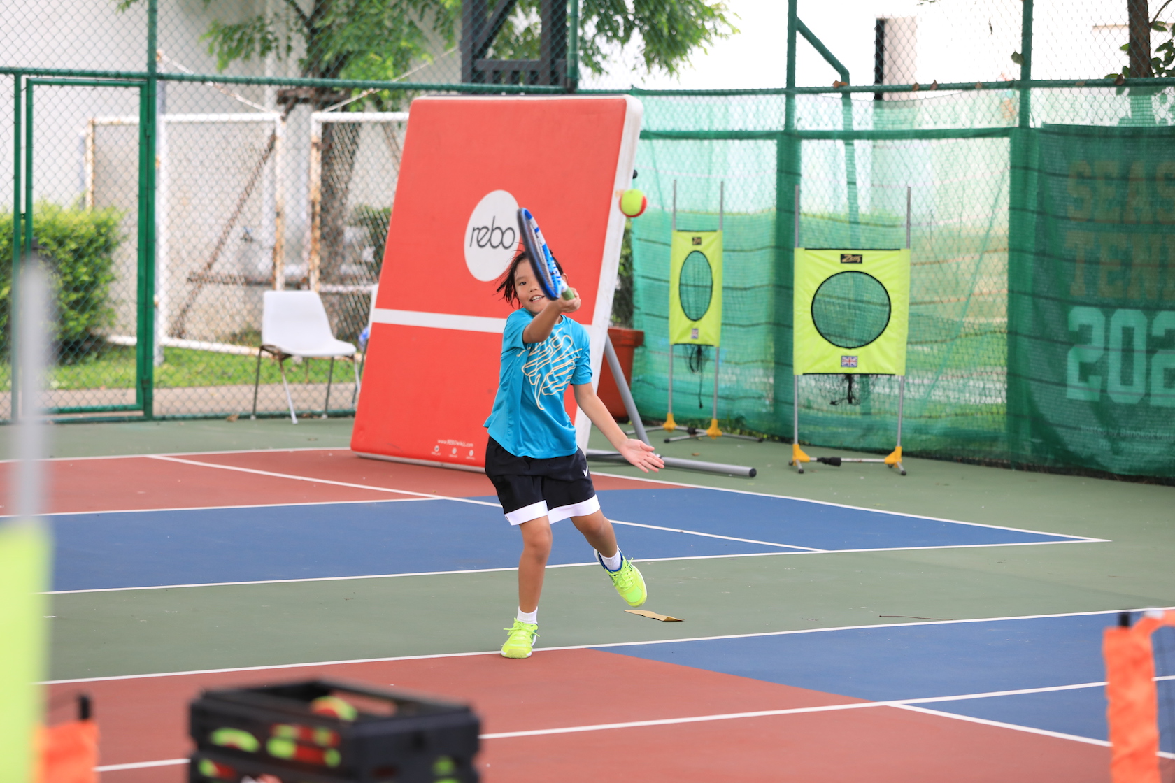 Mini-Tennis Camp Encourages Budding Tennis Players