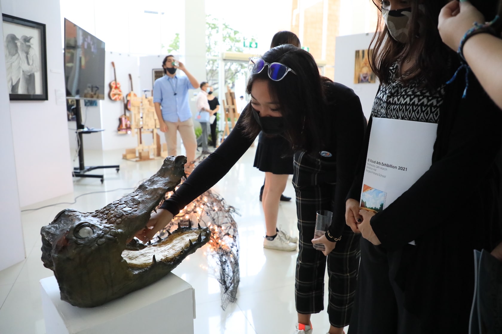 Creation and Innovation at IB Arts and D+T Exhibition