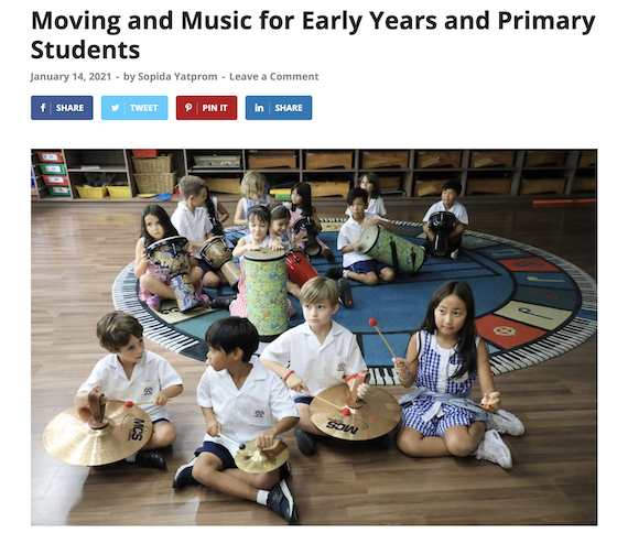 Moving and Music in Early Years