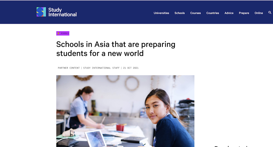 International Schools in Asia Preparing Students for a New World