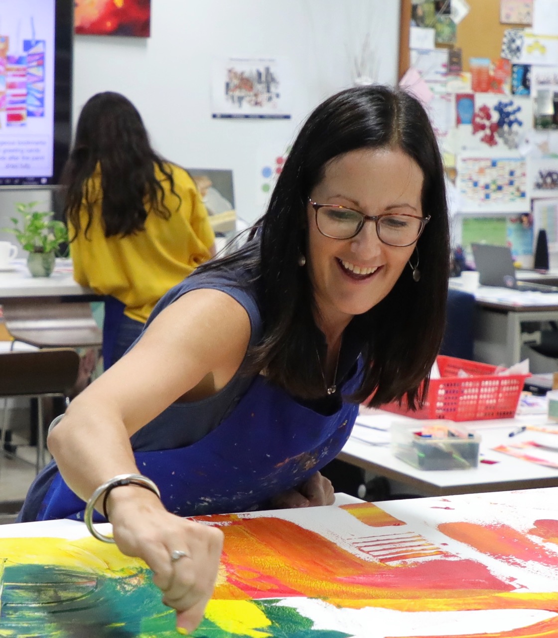 Screenshot female teacher